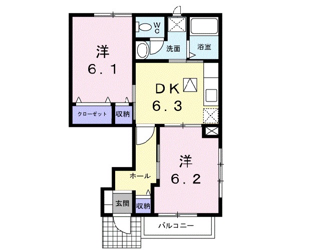 茨城県土浦市真鍋新町 間取り