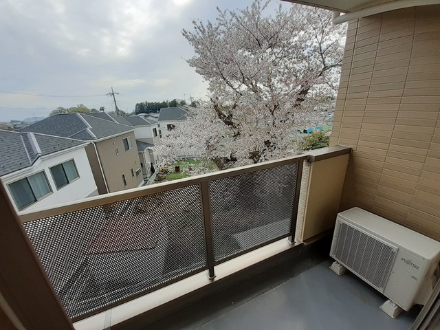 茨城県土浦市永国 ベランダ