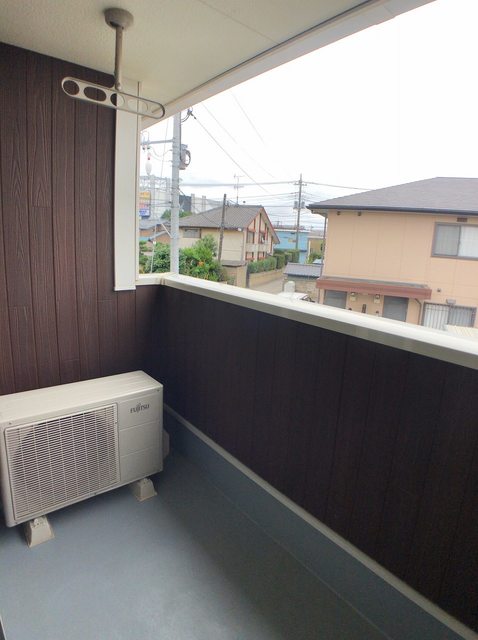 茨城県土浦市西根南１丁目 ベランダ