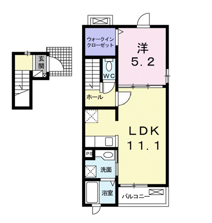 茨城県稲敷郡阿見町阿見 間取り