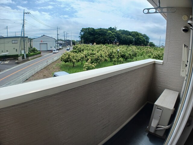 茨城県土浦市神立町 ベランダ