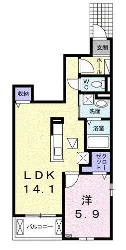 茨城県稲敷郡阿見町中央５丁目 間取り