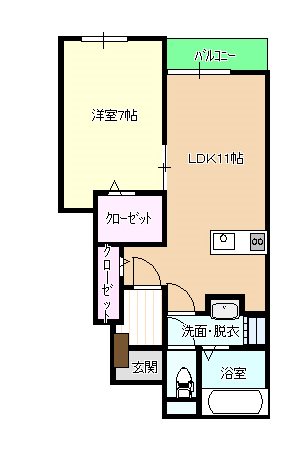 茨城県牛久市上柏田３丁目 間取り