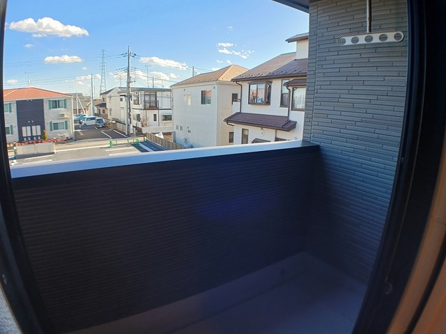 茨城県稲敷郡阿見町岡崎２丁目 ベランダ
