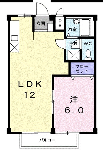 茨城県稲敷郡阿見町若栗 間取り