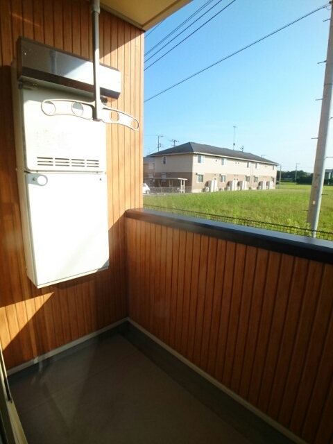 茨城県土浦市田中３丁目 ベランダ