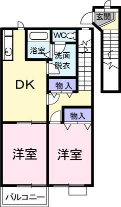 茨城県稲敷郡阿見町中央６丁目 間取り