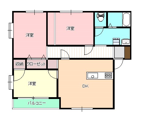茨城県牛久市栄町４丁目 間取り