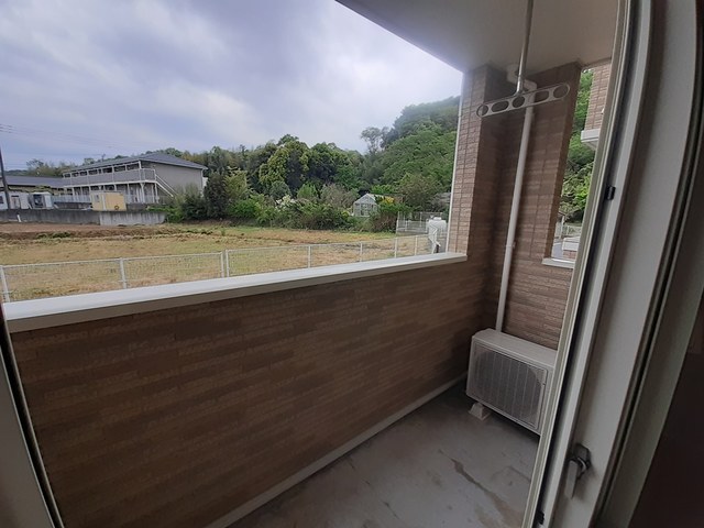 茨城県土浦市宍塚 ベランダ