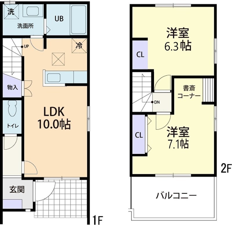茨城県土浦市並木１丁目 間取り