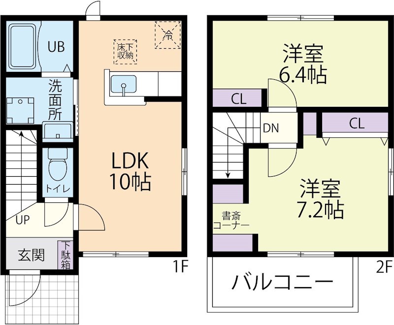 茨城県土浦市高岡 間取り