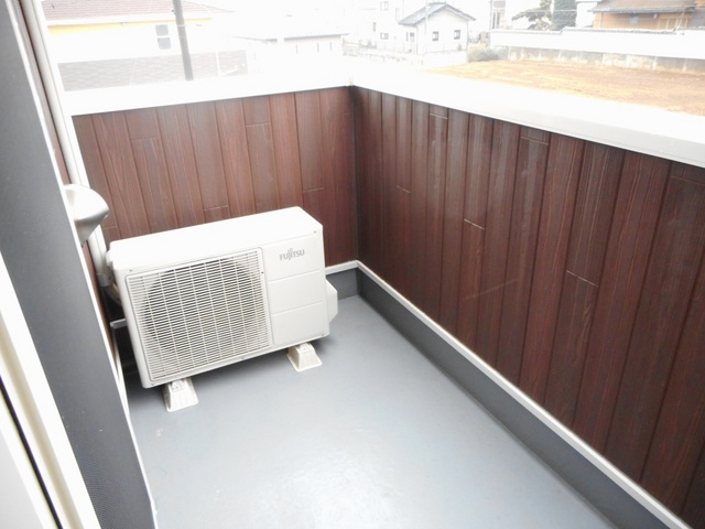 茨城県土浦市中都町１丁目 ベランダ