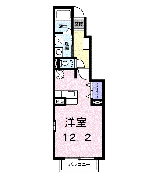 茨城県土浦市港町３丁目 間取り