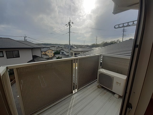 茨城県土浦市上高津新町 ベランダ