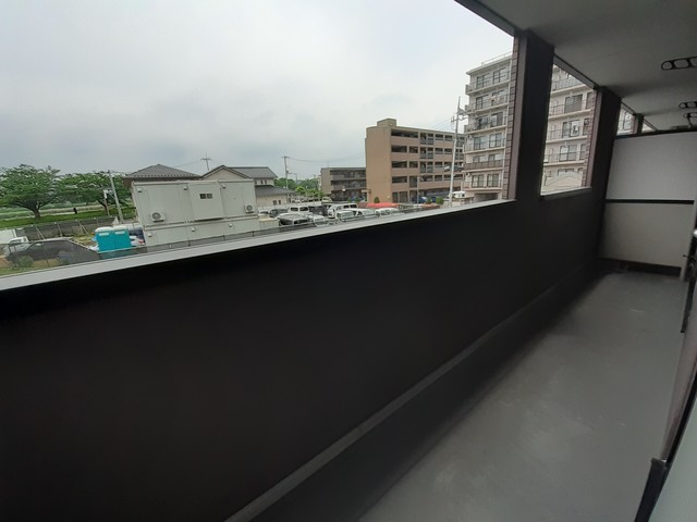 茨城県土浦市港町２丁目 ベランダ