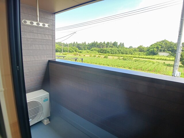 茨城県土浦市荒川沖 ベランダ
