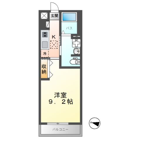 茨城県牛久市中央５丁目 間取り