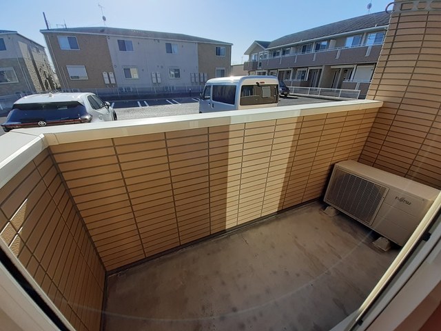 茨城県稲敷郡阿見町阿見 ベランダ