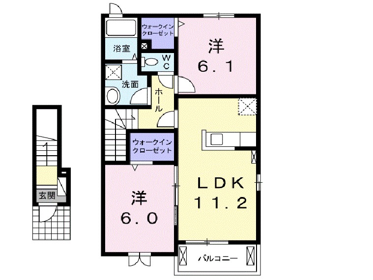茨城県土浦市宍塚 間取り