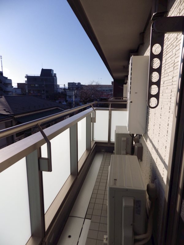 ソレイユ中神駅前 ベランダ