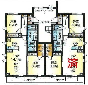 Beleo 上砂 間取り
