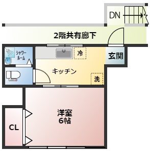 ハイムフジ 間取り図