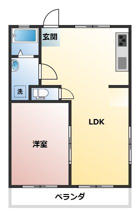 ともえビル 201号室 間取り