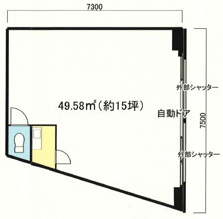 町田ビル １F号室 間取り