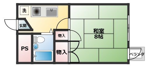 ジュネス武蔵野 間取り