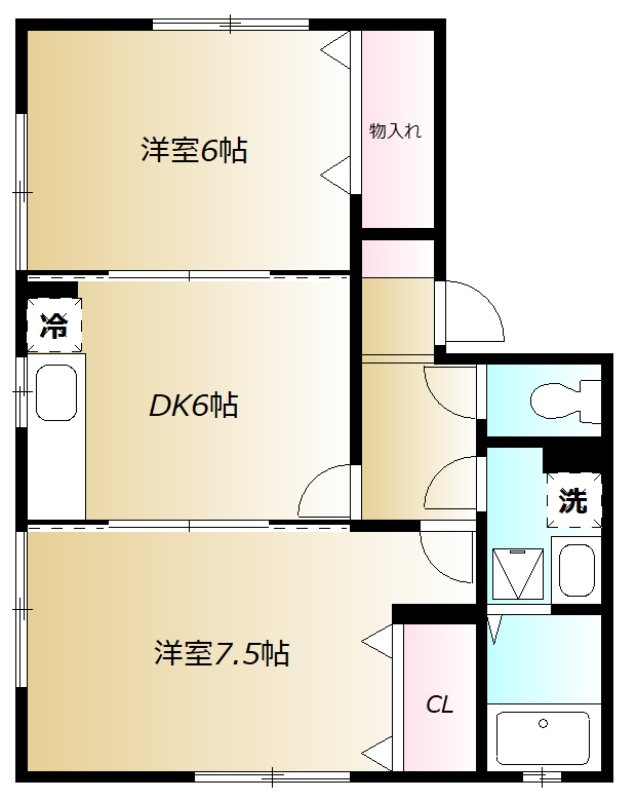 グリーンハイツ森が丘 間取り図