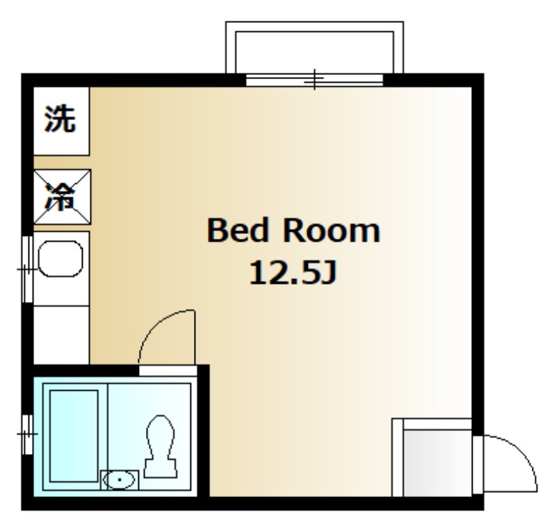 Grace　House 201号室 間取り