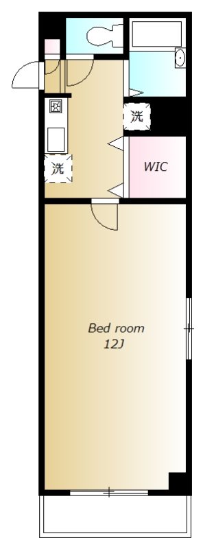 Maison Meirin 間取り図