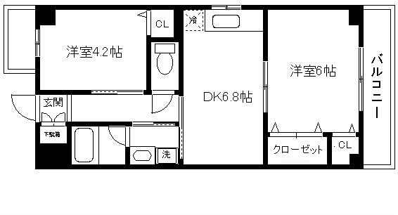 ストークコート 間取り図