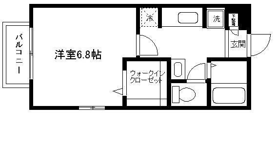 ツインステージA棟 間取り図
