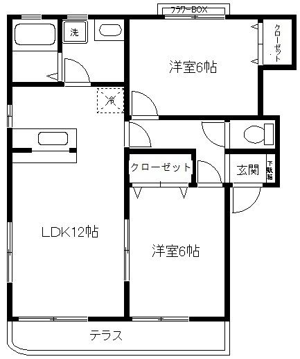 アーバンコートFUJI 間取り