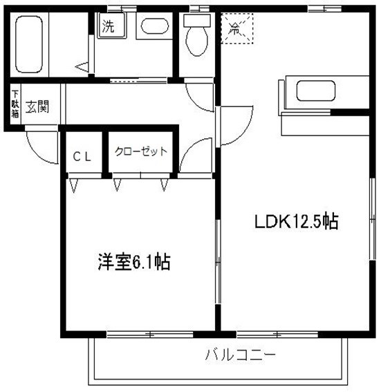 プルミエール百合 間取り図