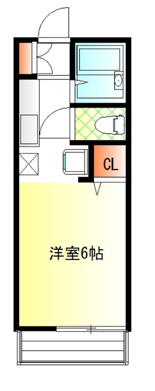 ヴィルドミール 105号室 間取り