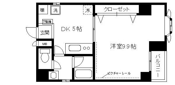 ラスピガドール・小澤 間取り図