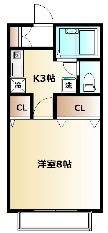 メゾン雅 間取り図