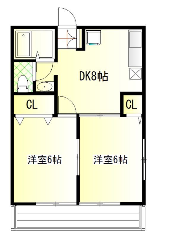 ヴィルドミール 間取り図