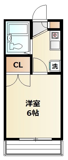 ベストハイツB 105号室 間取り