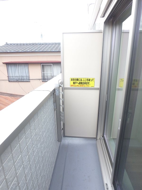 AQUA TERRACE ベランダ