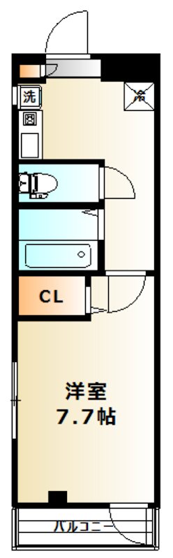 MCビル 301号室 間取り