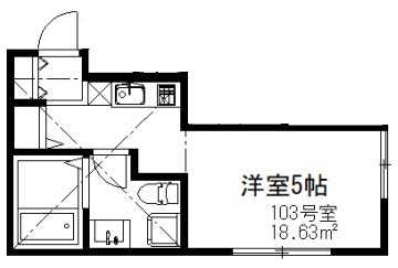 アーバンコート二俣川A棟 間取り図