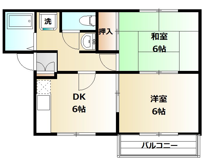 VICTORIA 間取り図