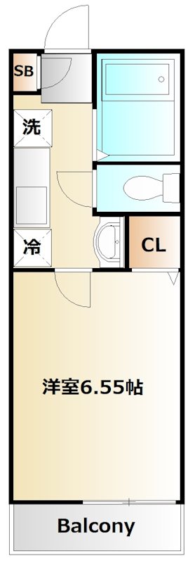 パルティール曳舟 間取り図