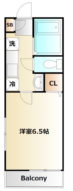 パルティール曳舟 間取り図