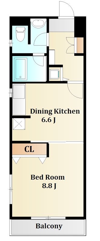 ヴェルジェ大和田 間取り図