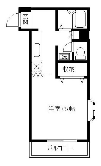 ジュネス岩井 間取り図