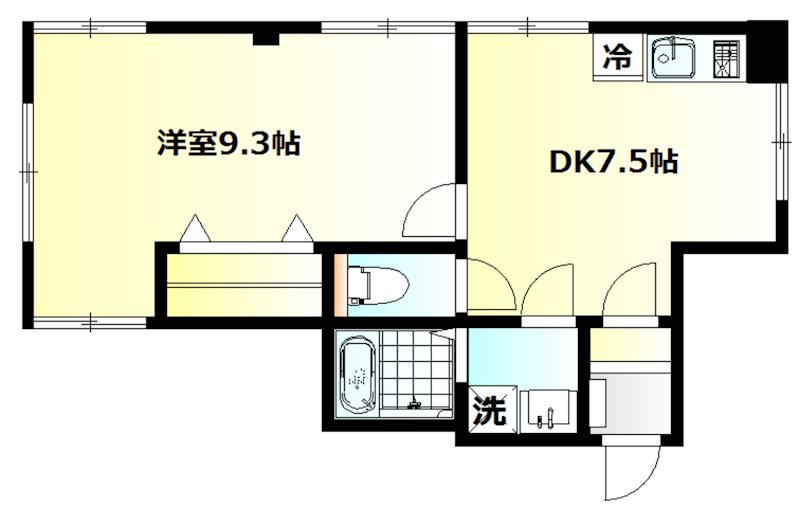 ディアマンテ・ボヌール 間取り図